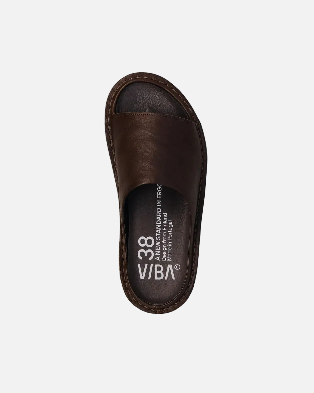 SAINT TROPEZ Leather Cocoa Brown