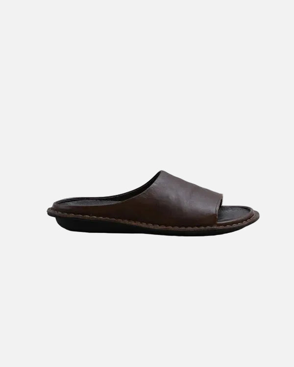 SAINT TROPEZ Leather Cocoa Brown