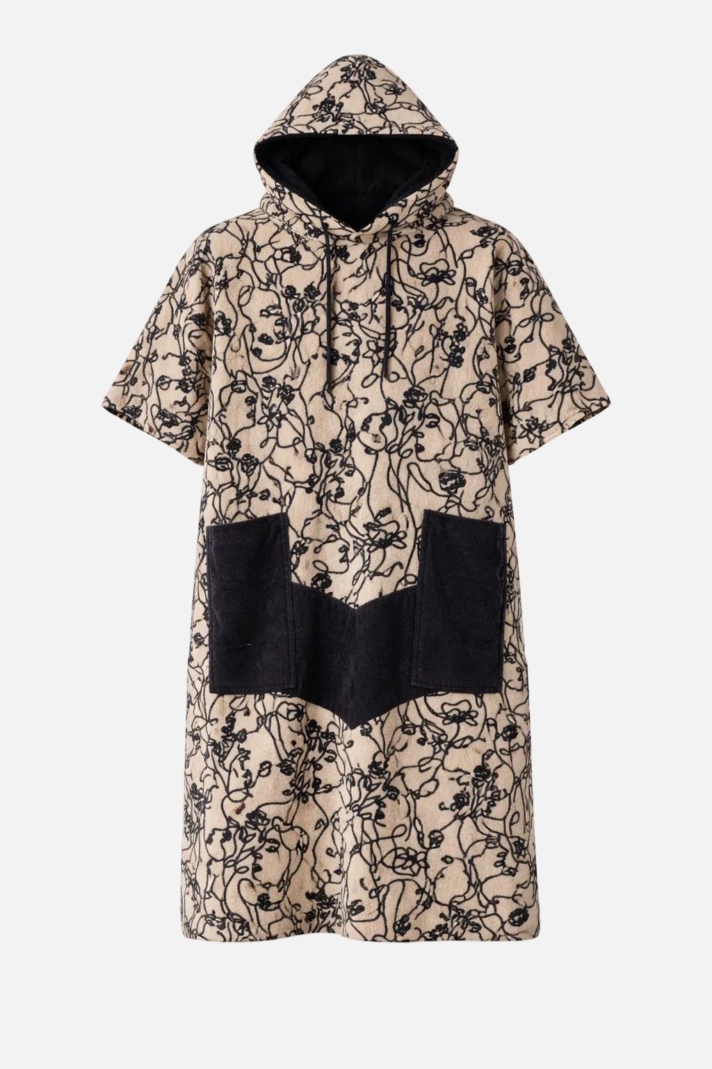 All-In Beach Crew V Poncho Oneline