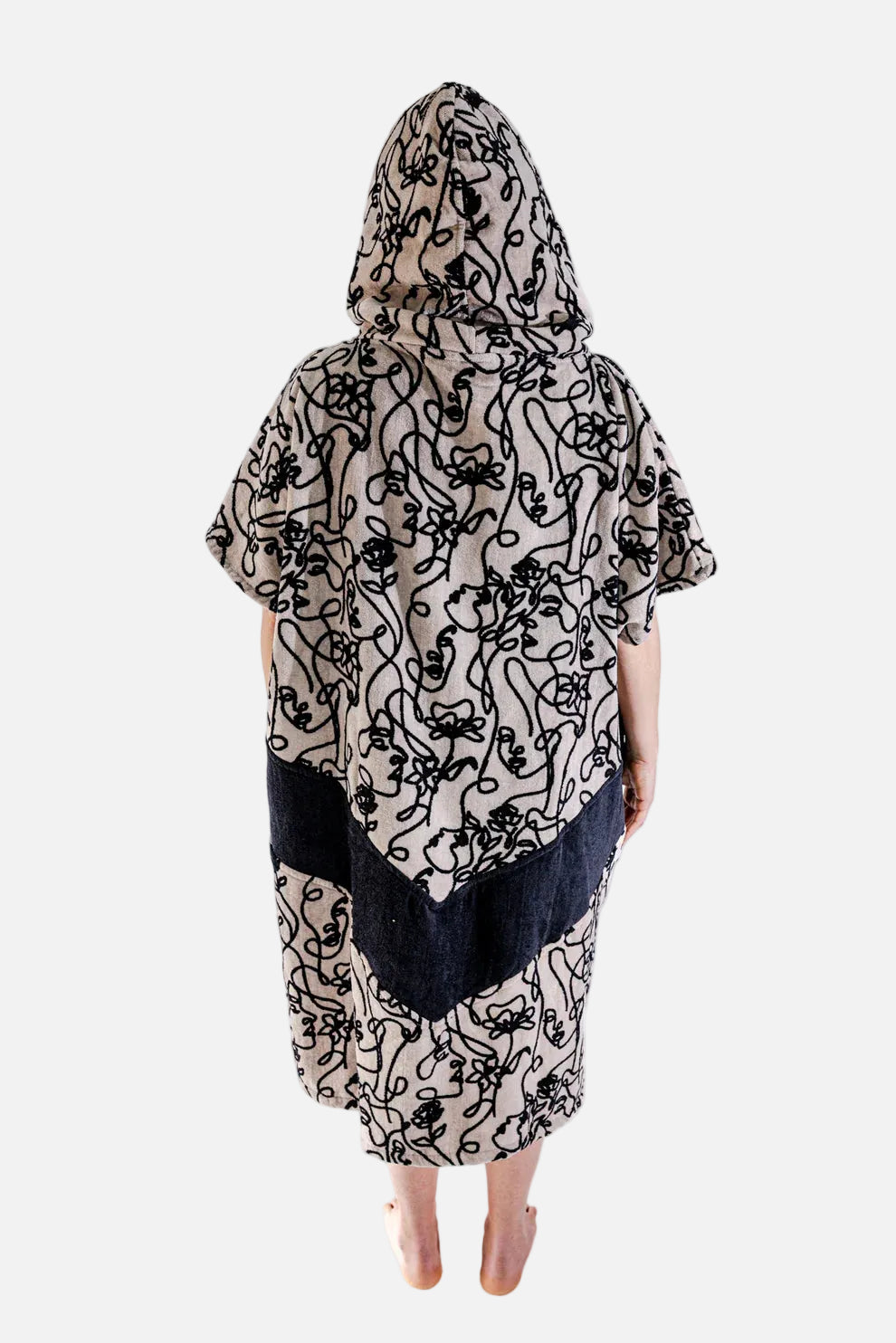 All-In Beach Crew V Poncho Oneline