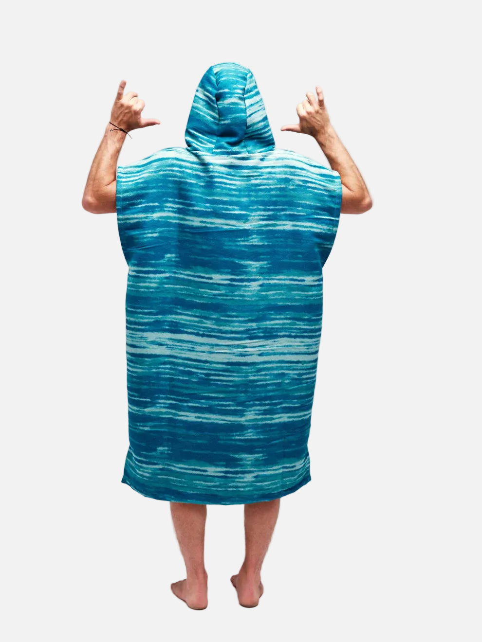 Quick Dry Poncho Zebrou Sky