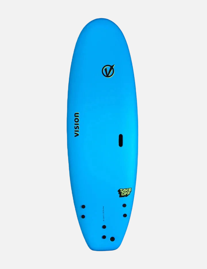 Vision Surfboard Takeoff Whopper Cyan