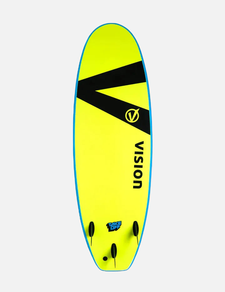 Vision Surfboard Takeoff Whopper Cyan
