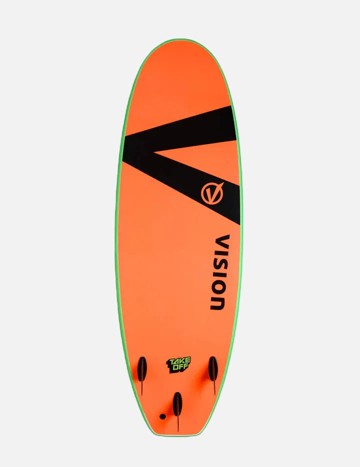 Vision Surfboard Takeoff Whopper Lime