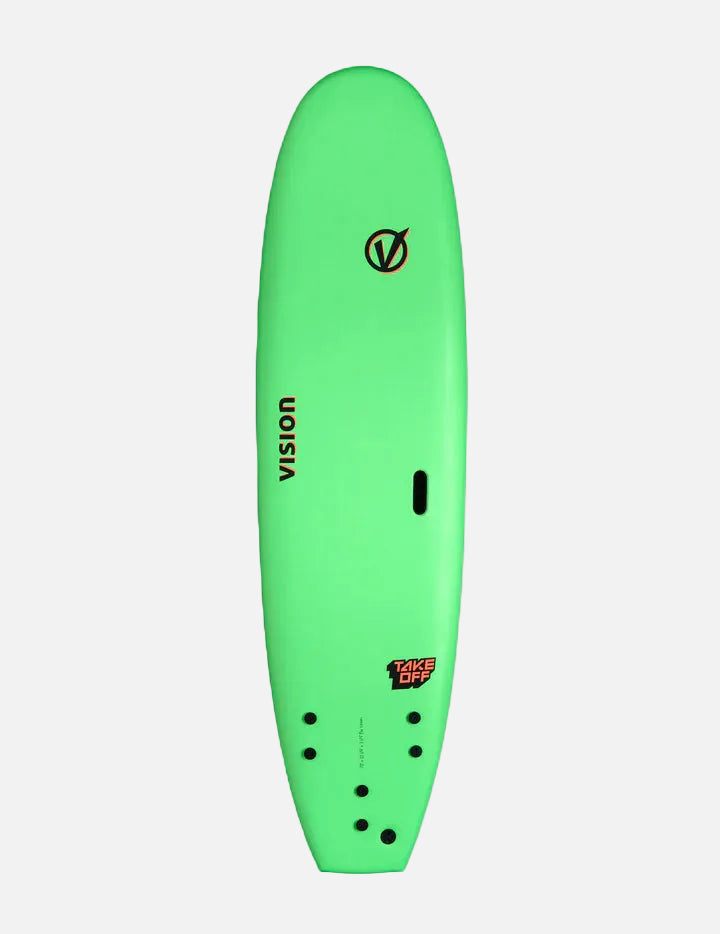 Vision Surfboard Takeoff Lime