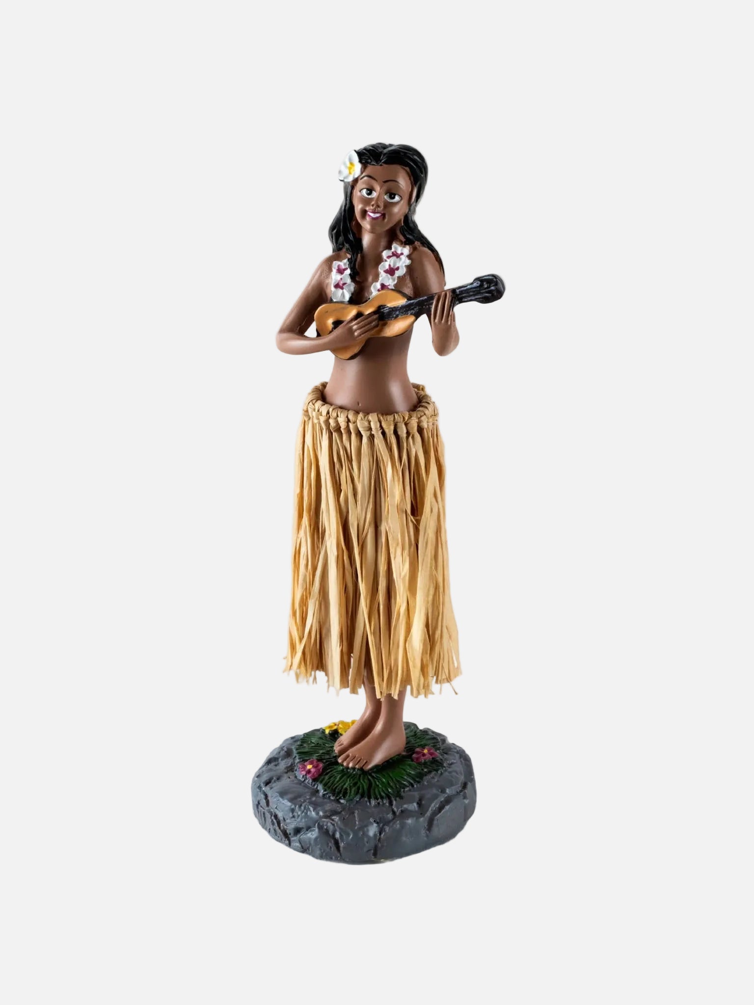 Devoted Hawaiian Hula Dashboard Girl