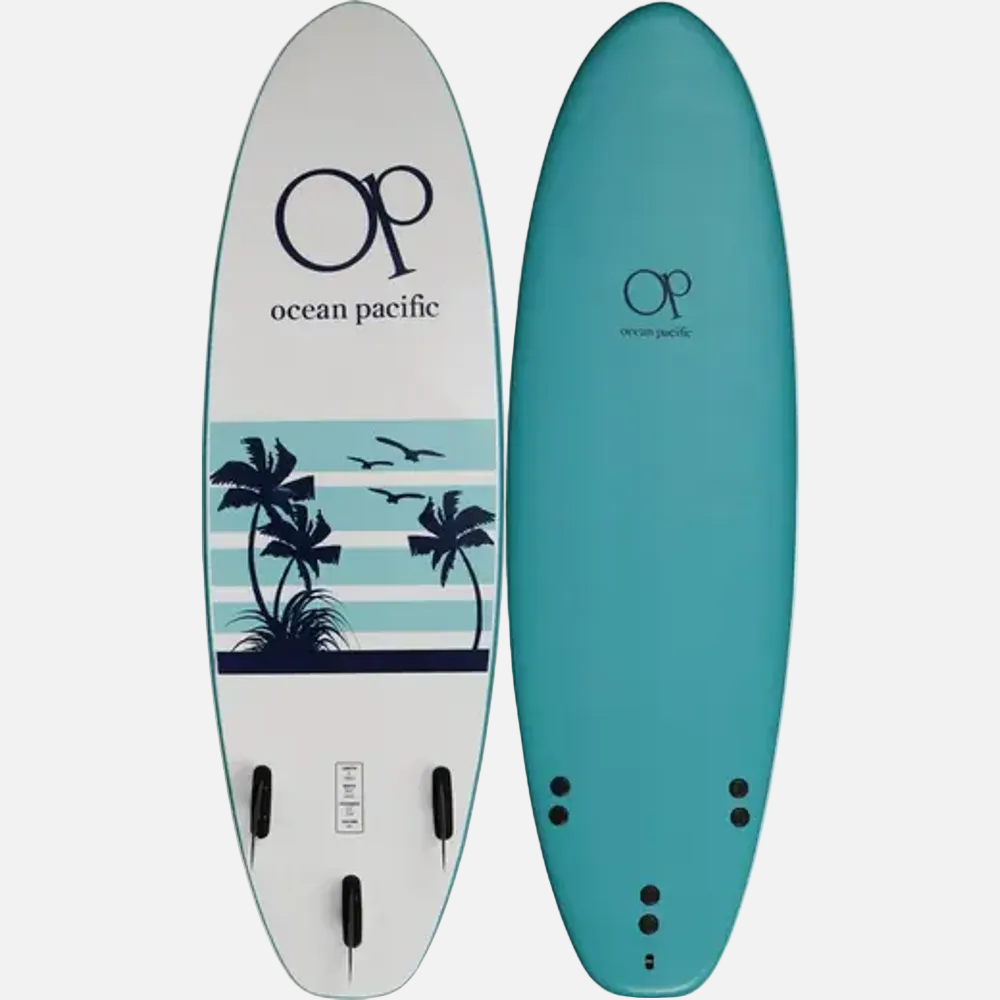 Ocean Pacific Dual Stringer Soft Top Surfboard