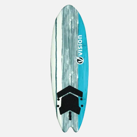 Vision Surfboard Spark FISH Cyan