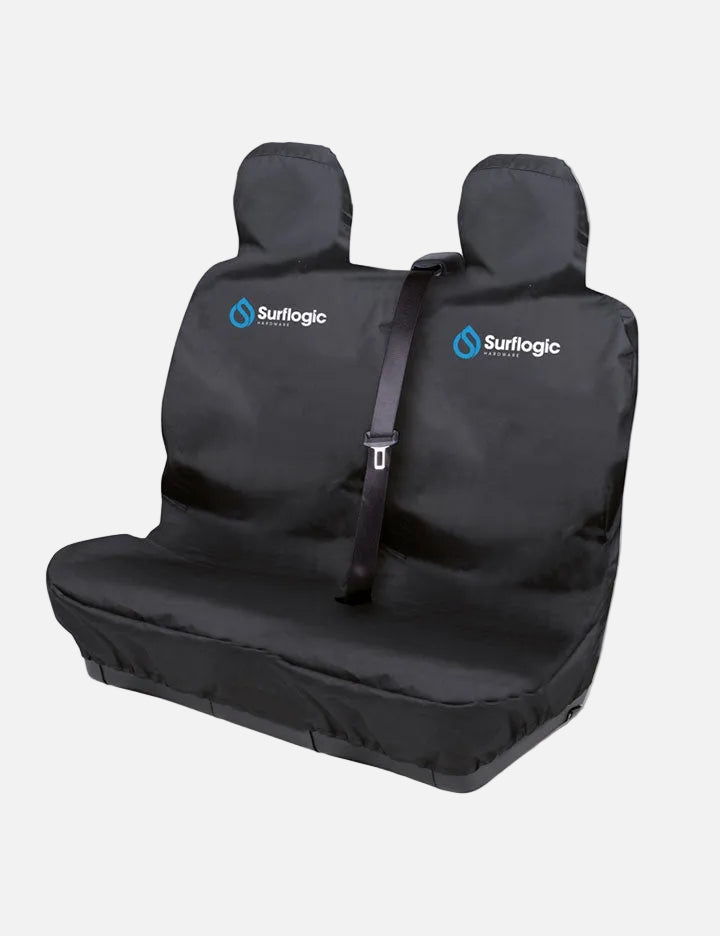 SurfLogic Car Seat Cover Double Black