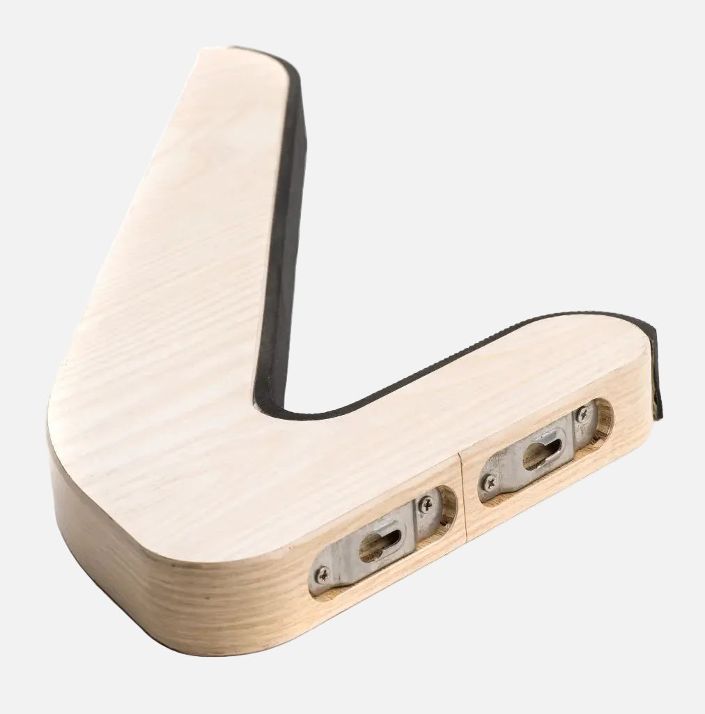 SurfLogic Wooden Longboard Wall Rack