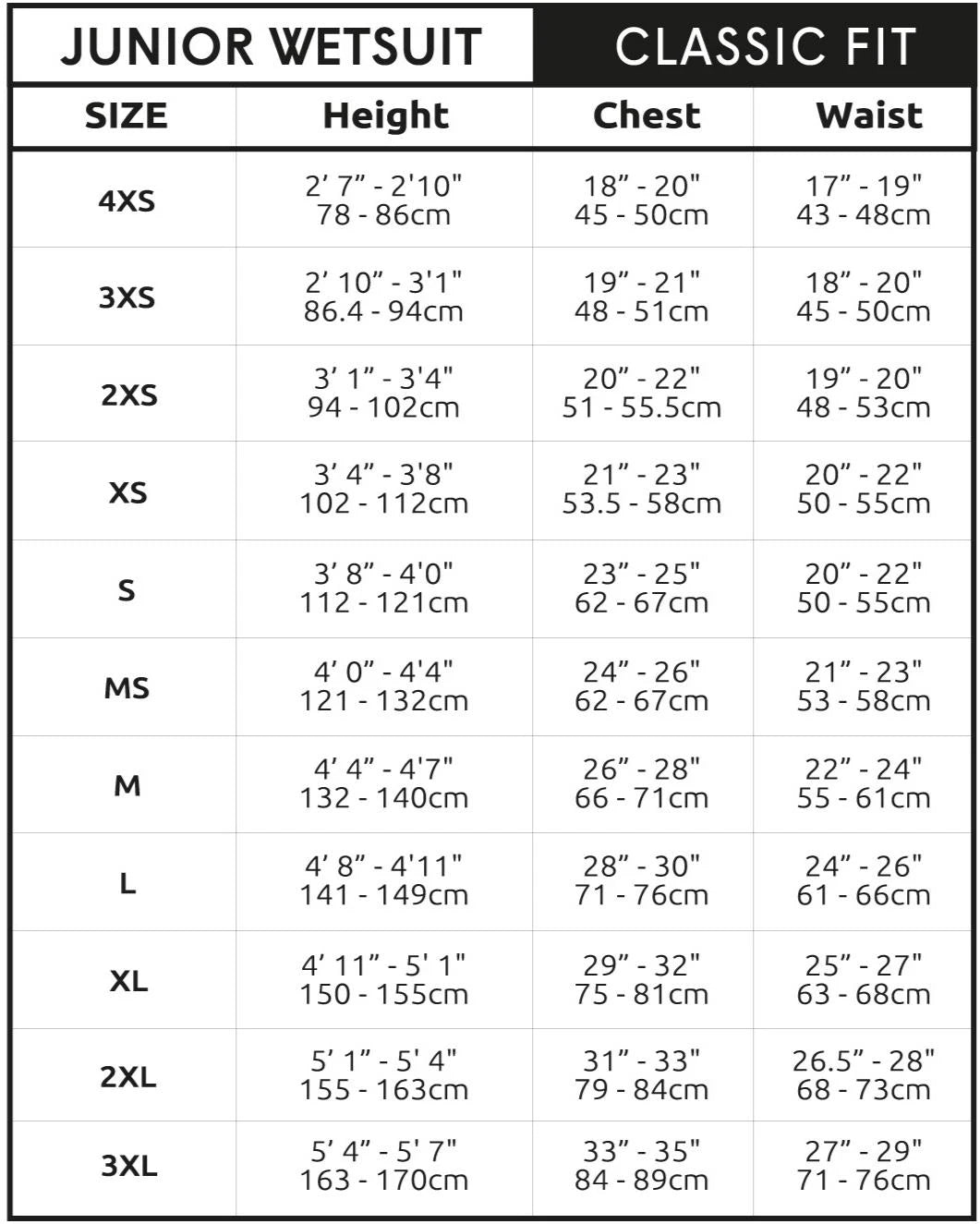 C-Skins LEGEND 5/4/3 JUNIOR GBS BZ