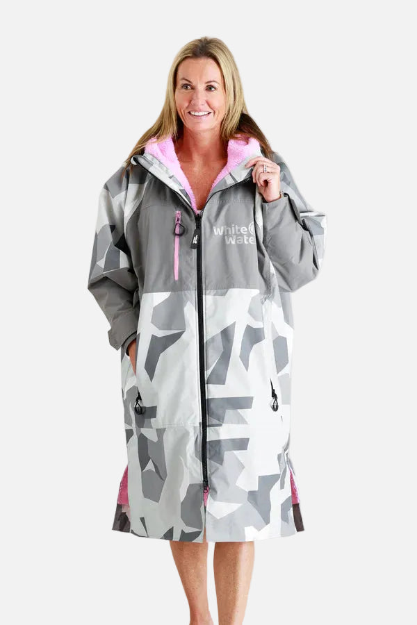 Arctic Camo with Pink Lining