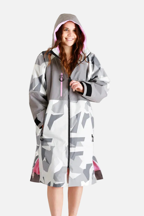 Arctic Camo with Pink Lining