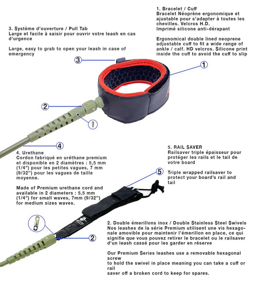 Koalition Leash Premium - Knee