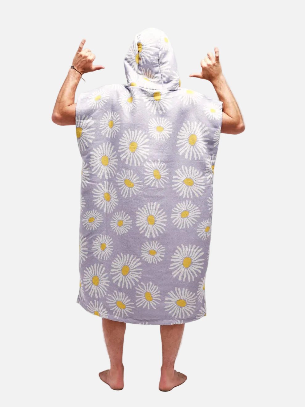 Quick Dry Poncho Flower Power