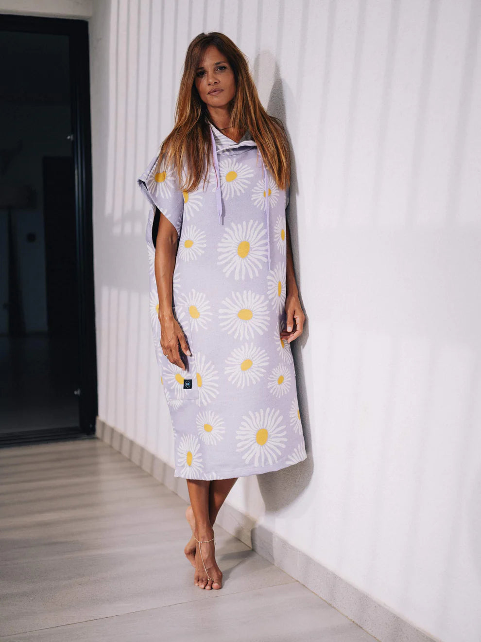 All-In Quick Dry Poncho Flower Power