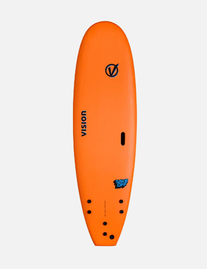 Vision Surfboard Takeoff Orange