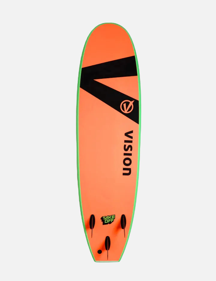 Vision Surfboard Takeoff Lime