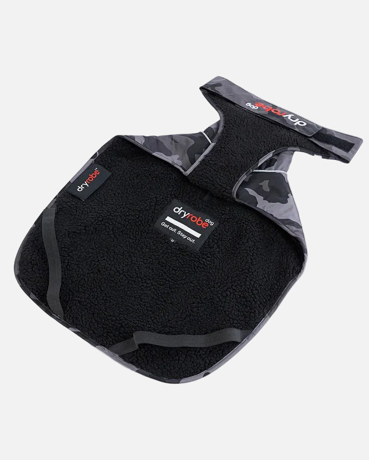 Dryrobe® Dog Black Camouflage / Black