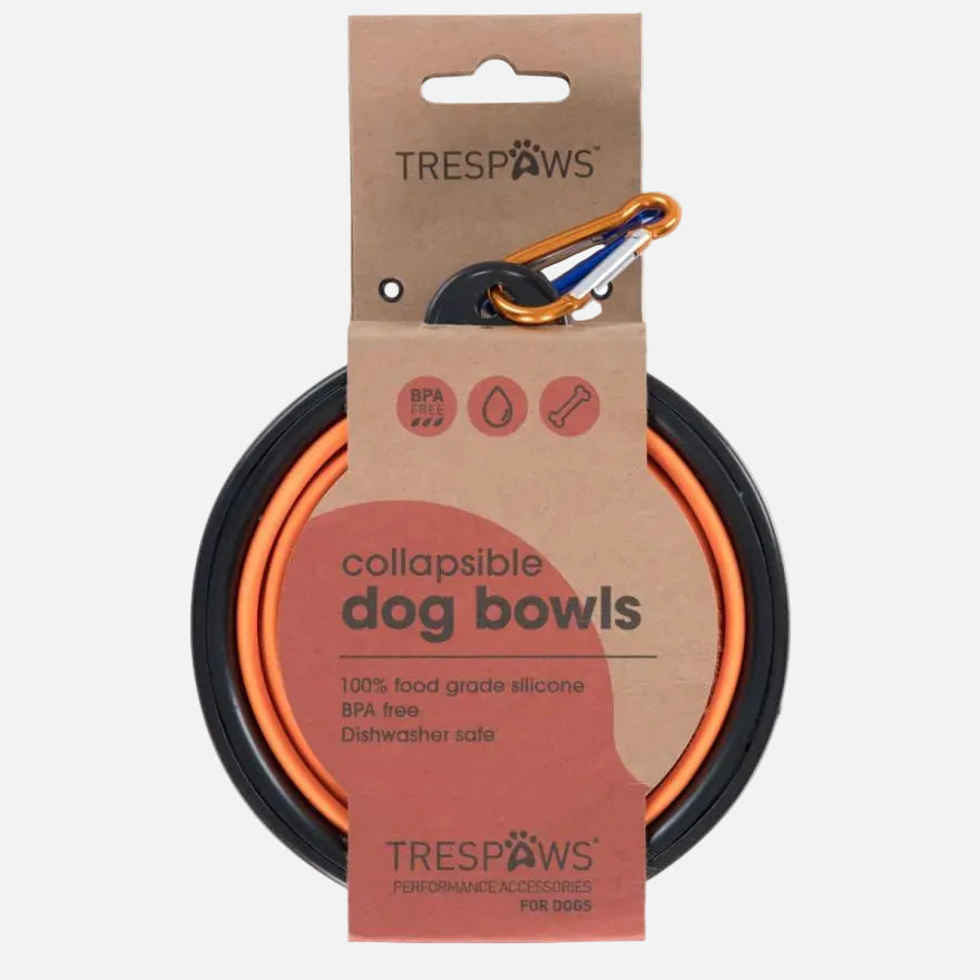Trespaws Collapsible Dog Bowl Sippy